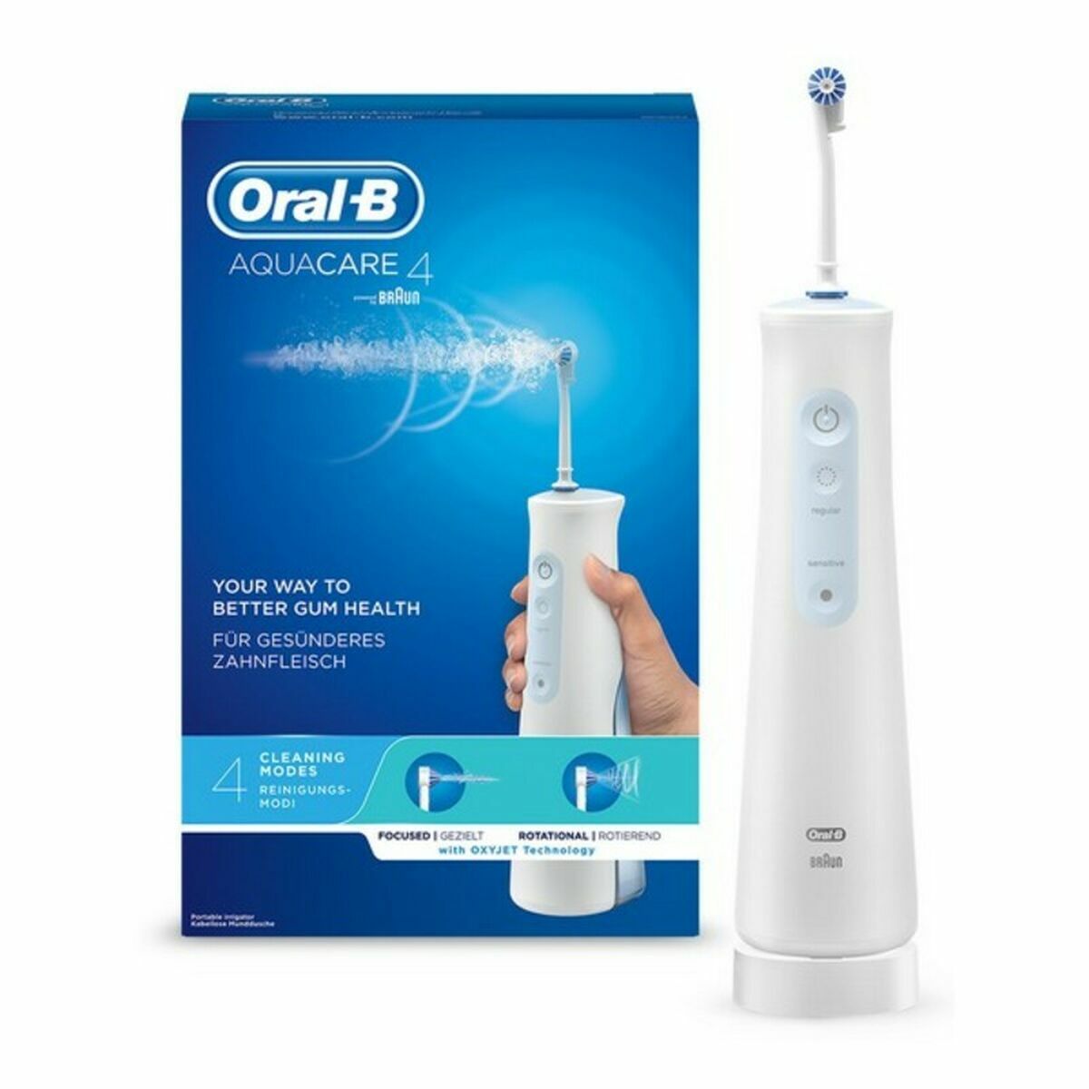 Munnskyller Oral-B Aquacare 4 Hvit Flerfarget